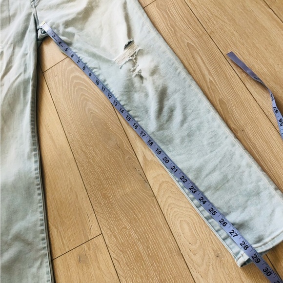 Abercrombie & Fitch Signature Collection Light Wash Blue Jeans Size 29/30R - Picture 12 of 12